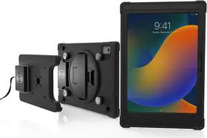 iPad Wireless Charging Case - CTA Wireless Magnetic Charging Case and Base with Splash-Proof, Impact-Resistant Thick Silicone Cover for iPad 10th Generation 10.9 (PAD-ICCB109)