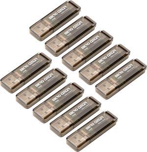 INLAND Micro Center Superspeed 10 Pack 32GB USB 3.0/USB3.1 Gen1 Flash Drive Gum Size Memory Stick Thumb Drive Data Storage Jump Drive, 10X Faster Than USB 2.0 USB Drives (32G 10-Pack)
