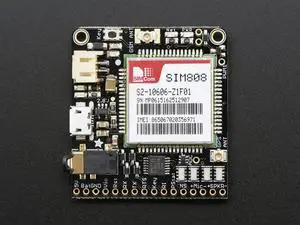Adafruit FONA 808 - Mini Cellular GSM + GPS Breakout [ADA2542]