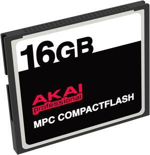 AKAI 16GB CompactFlash CF Memory Card for MPC 500, MPC 1000, MPC 2500, and More, Compact Flash Card for Keyboards and Recording Devices, MPC Memory Cards, CF Card Storage and Transfer - 16 GB