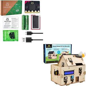 KEYESTUDIO Smart Home Starter Kit with Microbit V2 Go Kit