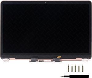 LCDOLED Replacement 13.3 inches 2560x1600 Full LCD Screen Complete Top Assembly for MacBook Air Retina 13" A1932 Late 2018 2019 EMC 3184 (Rose Gold)