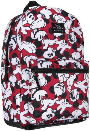 Disney Mickey Mouse Backpack Vintage Character Sublimated Laptop Travel Backpack