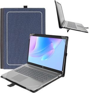Honeymoon Protective Case Cover for 16 Inch Samsung Galaxy Book 4/3 Pro & Galaxy Book4/3 Pro 360 & Galaxy Book 4/3 Ultra[Not fit Galaxy Book4/3 360],Multi-Angle Stand with Heat-Vent,Blue