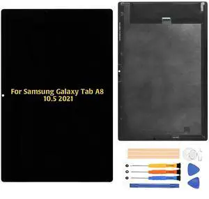 A-MIND For Samsung Galaxy Tab A8 10.5 2021 Screen Replacement Touch Screen Digitizer X200 X205 LCD Display Full Assembly Repair Kits with Tools