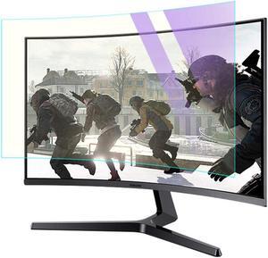 CapriTech Anti Blue Light Anti Glare Screen Protector Filter for 34 Inches Gaming Monitor Curved Ultrawide 21: 9 Desktop Monitor, Relieve Eye Strain-32.20x13.58 inch(Narrow Border)