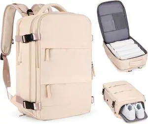 coofay Large Carry On Backpack Flight Approved Personal Item Travel Backpack For Women Airline Approved Waterproof Sports Luggage Backpack Casual Daypack Small Hiking Backpack