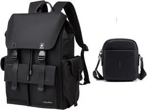 Colins Keirs Laptop backpack & Men's leather crossbody bag
