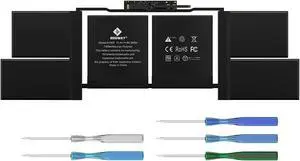 A1990 Laptop Battery, Egoway A1953 Replacement for MacBook Pro 15 inch Touch Bar A1990 (Mid 2018, 2019), EMC 3215 3359