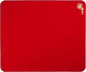 ESPTIGER Mouse Pads Shan Hai Series Tang Dao Loong Special Edition (480 x 400 x 4mm) Standard Size SlimFlex Base Delicate Blended Composite Flat Woven Fiber Large Cloth Gaming Mousepad  Red