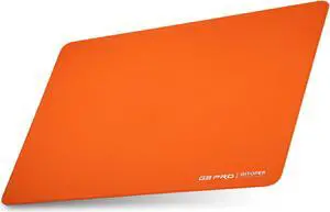 GITOPER G2 PRO Esports Gaming Mouse Pad-Soft Base Non-Slip with Smooth Surface Fabric Control Type (Orange)