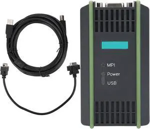 GOTOTOP PLC Programming Cable, 6GK15710BA000AA0/ USBMPI PC Adapter Support MPI PPI DP Port Programming Plated Connectors for Siemens S7-200-300/400