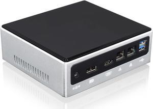 Weikibaba Mini PC Windows 10 16GB DDR4 RAM 512GB SSD,Mini Computers Core i7 10510U,Micro PC HDMI DP 4K Type-C Dual Band WI-FI, BT 4.2 Cheap PC
