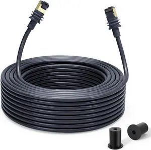 JOSTART- for Starlink Cable Gen 3, 75FT/23M Replacement Cable Compatible with Starlink Standard V3 Ethernet Cable Extension Waterproof Outdoor Gray