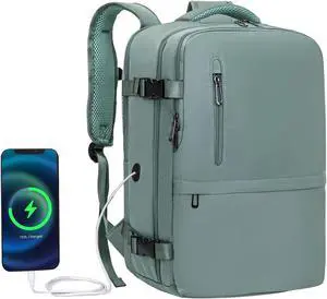 Lossga for Spirit Airlines Personal Item Bag 18x14x8 Inches Travel Backpack Personal Item Size Carry on Flight Approved Personal Item Travel Bag Travel Backpack for Women Mens Travel Backpack