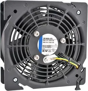 DV4650-470 12cm 120mm Fan 120x120x38mm AC230V 220V 120mA 19W Cooling Fan for Rittal Cabinet DV4650-470 12cm 120mm Fan 120x120x38mm AC230V 220V 120mA 19W Cooling Fan for Rittal Cabinet
