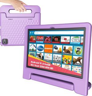 Kids Tablet 10 Inch, Tablet for Kids Android 13, 4GB+64GB, 8-Core CPU, WiFi 6, 12H Battery Life, Parental Control, 1280 * 800 HD Display, Dual Cameras, Shockproof Case, Pre-Installed Educational Apps Kids Tablet 10 Inch, Tablet for Kids Android 13, 4GB+64GB, 8-Core CPU, WiFi 6, 12H Battery Life, Parental Control, 1280 * 800 HD Display, Dual Cameras, Shockproof Case, Pre-Installed Educational Apps