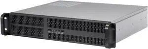RackOwl 2U Server Chassis, Server Case; 4X 3.5/2.5" HDD Bays, 1x 5.25 Device, Support Micro-ATX Motherboard; Rear Fans: 2X 80mm, Size: 16.9"x 3.5"x 15.0"