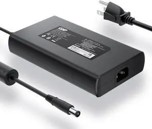 QYD 180W 19.5V 9.23A Laptop Charger AC Adapter Compatible with Dell Precision 15 7530 7510 7520 7540 3240 M4600 M4700 M4800 G3 15 3579 3779 3590 G5 G7 15 5587 7588 Alienware 15 17 M15 R7 R6 R5 R3 R4