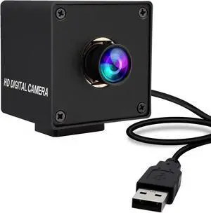 ELP 1080P 120fps USB Autofocus Camera for Computer 11.6mp Lightburn Camera Mini UVC USB2.0 Webcam High Speed PC Camera Wide Angle USB Security Web Camera for Laptop (100° Low distoriton Lens)