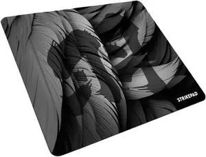 Gaming Mousepad and Desk Mat, Waterproof Speed Mouse Pad, Transformation Pattern, Non-Stitched Edges, Large Mouse Mat for Gaming and Office, FANTECH STRIKEPAD MST491, Black 19.3" x 16.6"