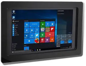 TABcare Security Anti-Theft Acrylic VESA Case for Dell Latitude 7320 Detachable Tablet with Wall Mount Kit (Black, Latitude 7320 Detachable)