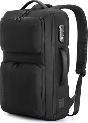 VGOAL Travel Laptop Backpack, Laptop Bookbag College Backpack Durable Water Proof with USB Charging Port for Men Women (FG6317-B)