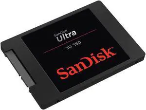 SanDisk Ultra 3D NAND 1TB Internal SSD - SATA III 6 Gb/s, 2.5"/7mm, Up to 560 MB/s - SDSSDH3-1T00-G25