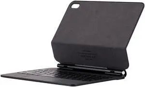 Wisoqu Ultra Thin Portable Keyboard Case with Magic Keyboard Design Fora 2696 A 2777 A 2757, Multi Point Touchpad, 135° Attachable Backstand (Black)