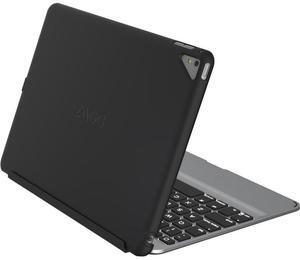 ZAGG Slim Book Ultrathin Case, Hinged with Detachable Bluetooth Keyboard for Apple iPad Pro 9.7 - Black (ID8ZF2-BB0)