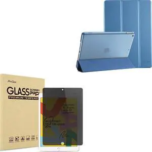 ProCase Slim Case Bundle with Privacy Screen Protector for iPad 10.2