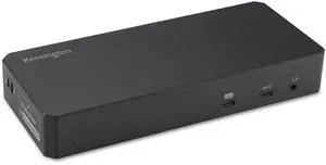 Kensington SD4790P USB-C Quad 4K Displaylink Docking Station, 100W Charging, 3 x DisplayPort, 3 x HDMI, for Windows/macOS/ChromeOS (K33610NA)