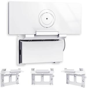 Starlink Gen 3 Standard Router Wall Mini Mount 2 in 1 Bracket Power Adapter V3 Internet Installation kit Satellite for Home Complete Set Store Accessories Space Saving ABS