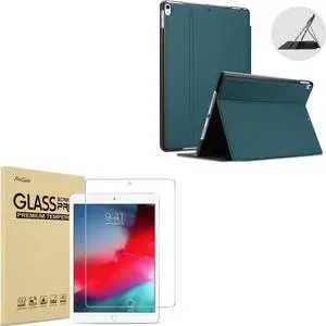 ProCase Slim Folio Case Bundle with Screen Protector for iPad Air/Pro 10.5"