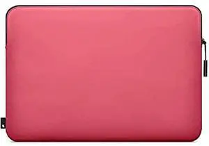 Incase Compact Laptop Sleeve with Flight Nylon - 16" MacBook/Laptop and iPad/Tablet Sleeve, Computer Case and Cover, Lightweight, Weather Resistant, with Slip Pocket for Accessories - Hibiscus Red