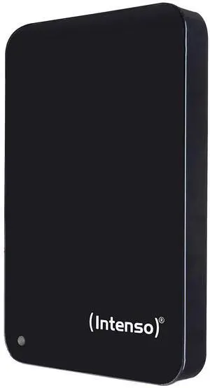 Intenso Memory Drive Portable Hard Drive 5TB Portable External Hard Drive with Case 2.5 Inch 5400 RPM 8 MB Cache USB 3.0 Black