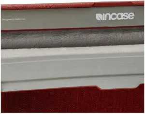 Incase ICON Sleeve with Woolenex - MacBook Air 13 inch M1, 2020, 2019, 2018 & MacBook Pro 13 inch 2019, 2018, 2017, 2016 Case - Fitted MacBook Case, Laptop Sleeve, Hard Cover, Durable - Red Clay