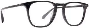 DIFF Maxwell Designer Square Computer Blue Light Blocking Glasses for Men and Women, Black