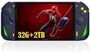 AOKZOE A1 [CPU AMD Ryzen 7 6800U] 8 Inches PC Win 11 OS Mini Handheld Video Game console laptop tablet PC 65Wh,17100 mAh Battery (32GB+2TB)