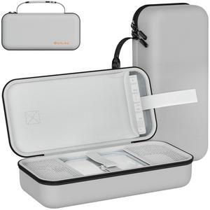 Carry Case Compatible with Apple 2024 Mac Mini M4 /M4 Pro,Portable Mac Mini M4 Travel Carrying Case, Protective Hard Shell for Holds Magic Keyboard/Magic Mouse/Accessories (Grey)