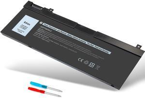 Tevelmick 64Wh 5TF10 7M0T6 Laptop Battery 7530 7740 Li-Polymer Replacement for Dell Precision 7530 7540 7730 7740 P34E P34E001 P34E002 P74F P74F001 P74F002 05TF10 RY3F9 0RY3F9 GHXKY 7.6V 4-Cell