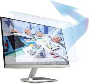 [Pack of 2] Premium Anti Blue Light Screen filter for 22 Inches Computer Monitor, Screen Filter Size is 12.5" Height x19.3" Width, Blocks Harmful Blue Light, Reduce Digital Eye Strain