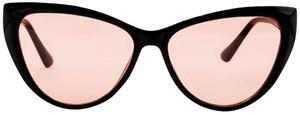 Family Tree Remedies FL-41 Migraine Glasses Transitional Lens for Indoor/Outdoor Light Sensitivity & Photophobia Cat Eye Cloth Bag