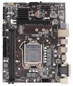 H310 LGA 1151 Motherboard, Micro ATX DDR4 Motherboard Supports 8th 9th Generation for Lvy Bridge for , SATA 6Gbs, NVME M.2, DVI, VGA, USB 3.0