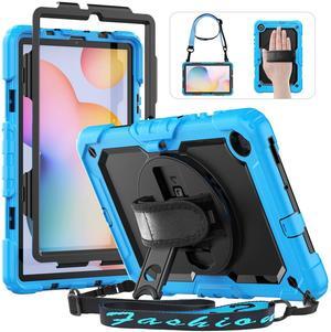 HXCASEAC Case for Samsung Galaxy Tab S6 Lite 10.4 inch 2024/2022/2020 - Light Blue