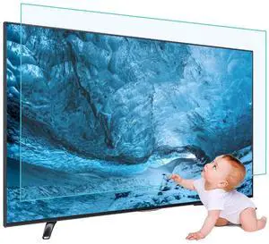 JHZDX Anti Blue Light Screen Protector for 32-37 Inches TV Filter Out Blue Light Anti-Glare That Relieve Computer Eye Strain and Help You Sleep Better,32" 698 * 392