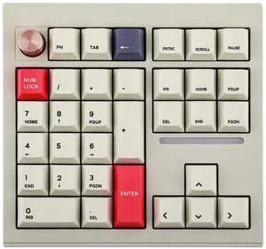 MechLands CIDOO V33 Aluminum Wireless Numpad, VIA Gasket Number Pad, Keypad with Navigation, Arrow Keys, Knob, BT5.0/2.4GHz/USB-C Wired Connections for Windows/Mac OS/Linux