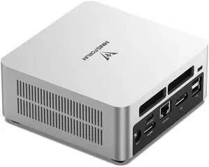 MINISFORUM UN1250 Mini PC Core i5-1250P(12C/16T, up to 4.4GHz) 16GB DDR4 1TB SSD, HDMI/DP/USB-C 4K@60Hz Triple Outputs, 2.5G LAN, WiFi6E, 4X USB Port, Intel Iris Xe Graphics Micro Computer