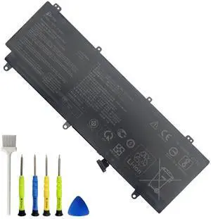 TAVZENL C41N1805 50Wh Battery Replacement for Asus ROG Zephyrus S GX531 GX531GM GX531GS GX531GX Series 0B200-03020000 4ICP4/72/75 15.4V 3160