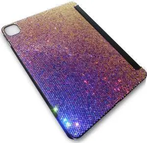 Teazgopx Bling Rhinestone Case for iPad Air 13-Inch M3 2025/M2 2024,iPad Pro 12.9 inch(2022/2021,6th/5th Gen)-High Quality Hand Glued Diamond Case,Glitter Sparkle Fashion Luxury Shiny Crystal Shell